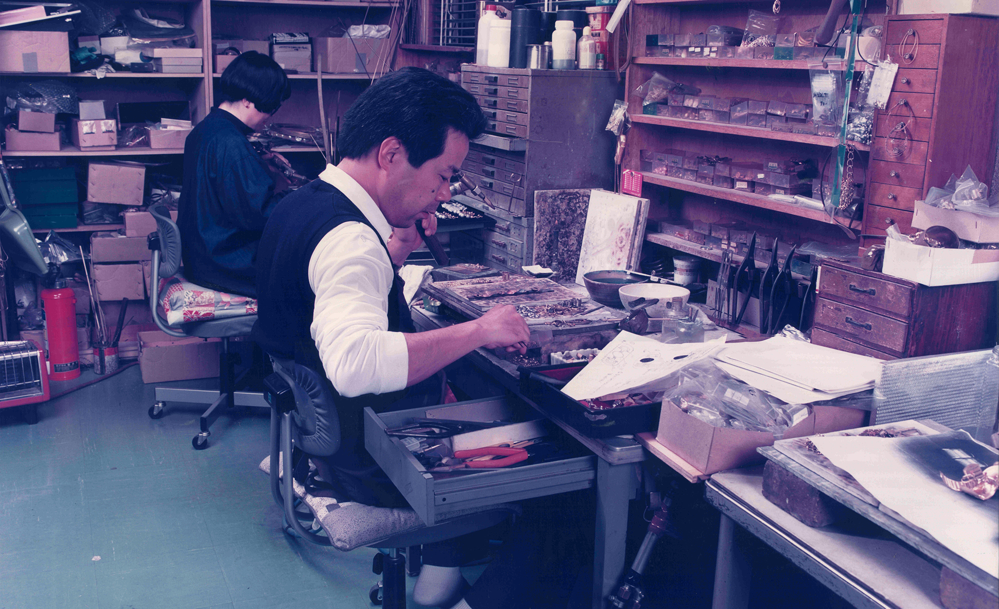 昔のサンプル製作室